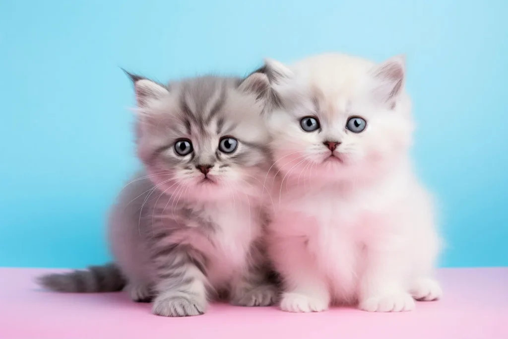 Bien choisir un cadeau pour son chien 4 Deux chatons collés l'un à l'autre