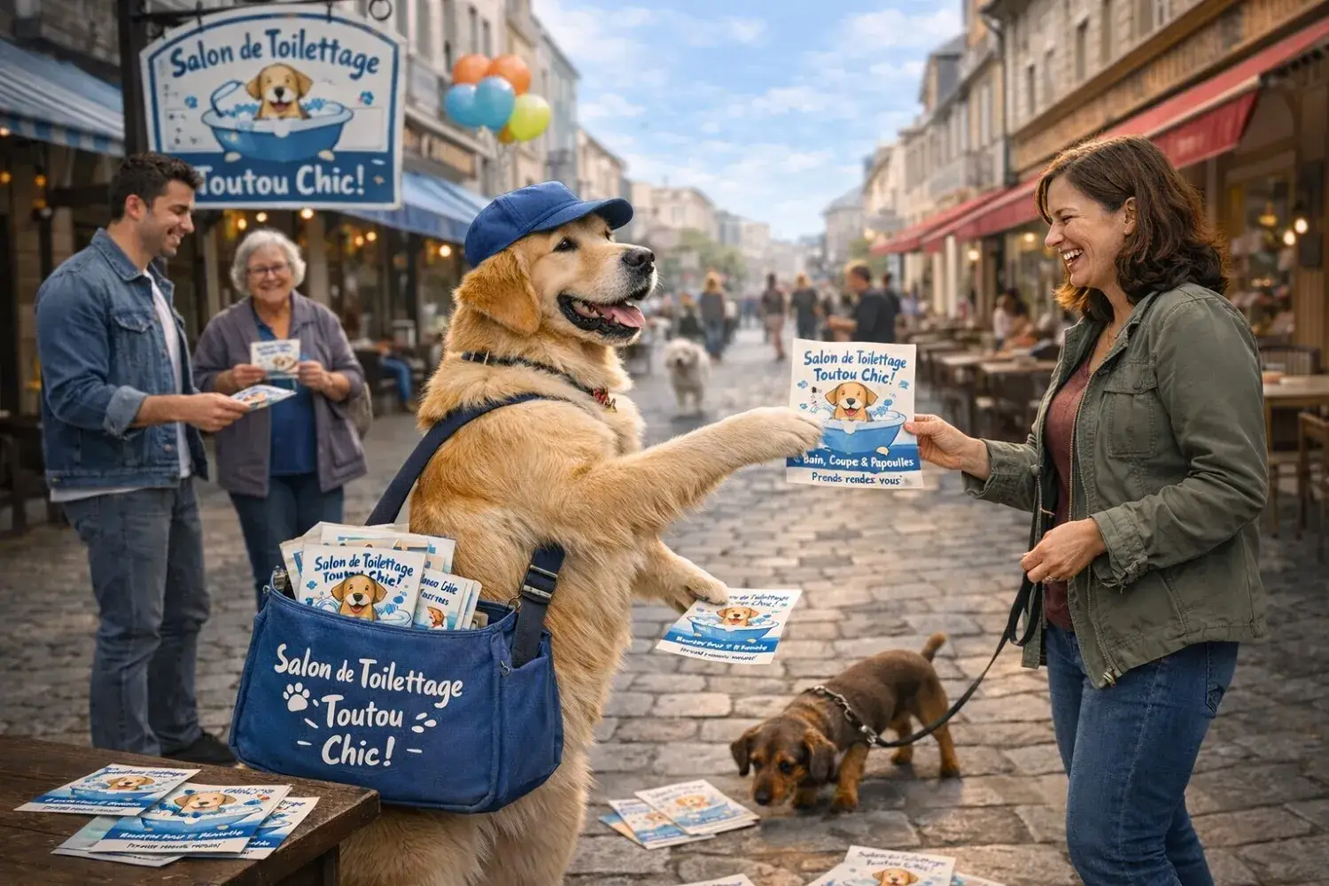 Flyer toilettage canin : créer des supports percutants pour attirer plus de clients