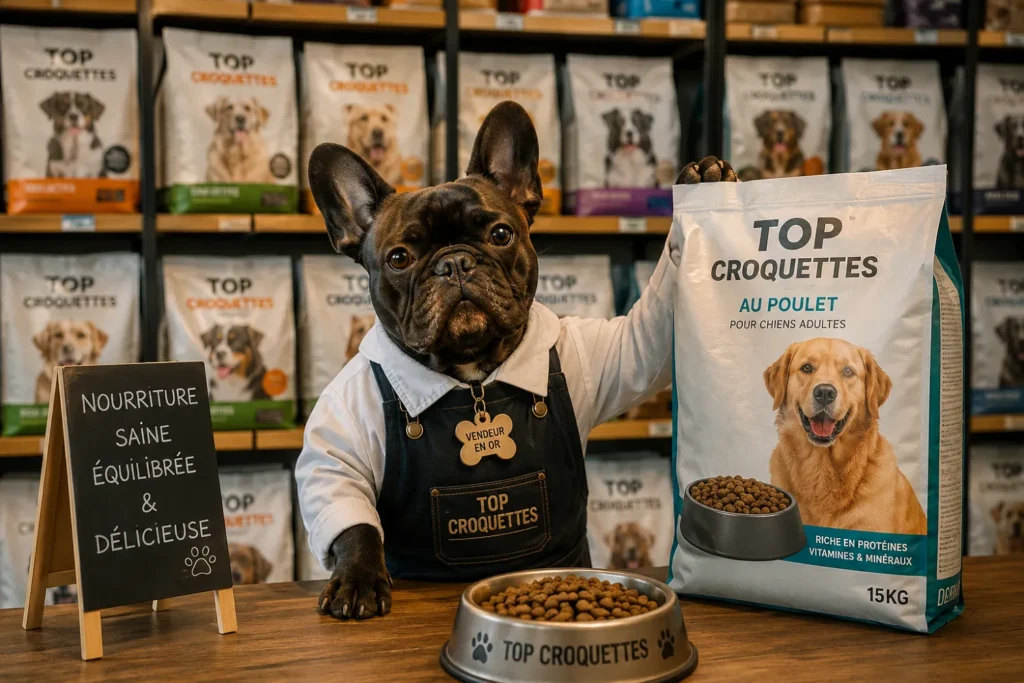 grossiste croquettes et accessoires chien