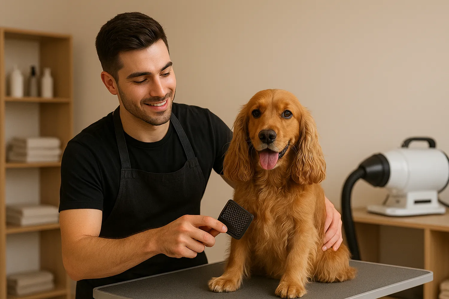 Table de toilettage pour chien : le guide complet pour bien choisir en 2026