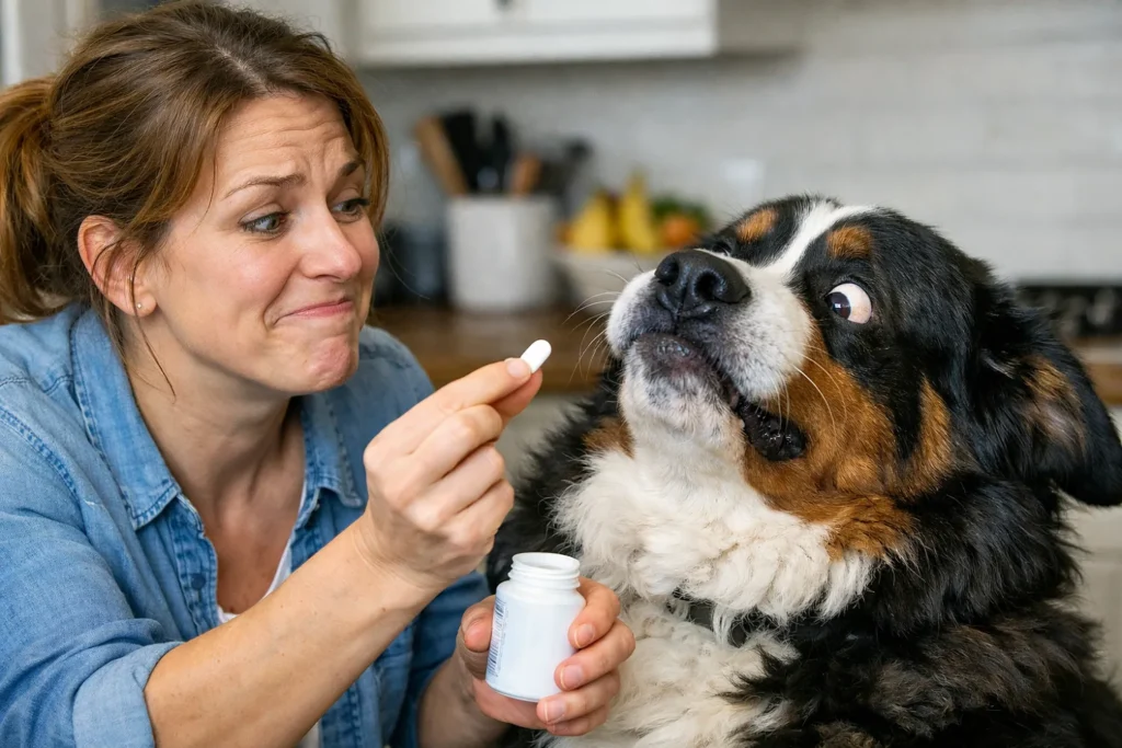 Mon chien refuse de prendre ses médicaments