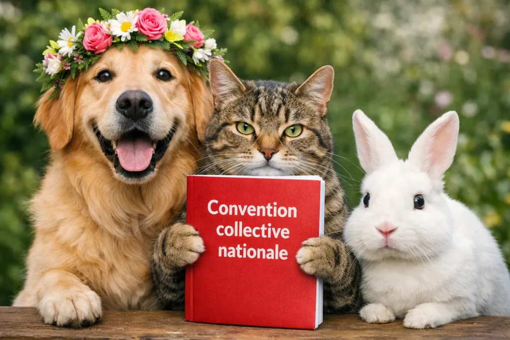 convention collective fleuriste vente et services des animaux familiers​