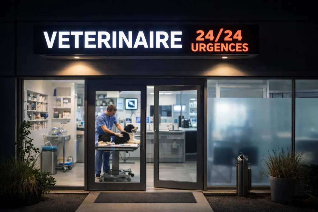 vétérinaire de garde