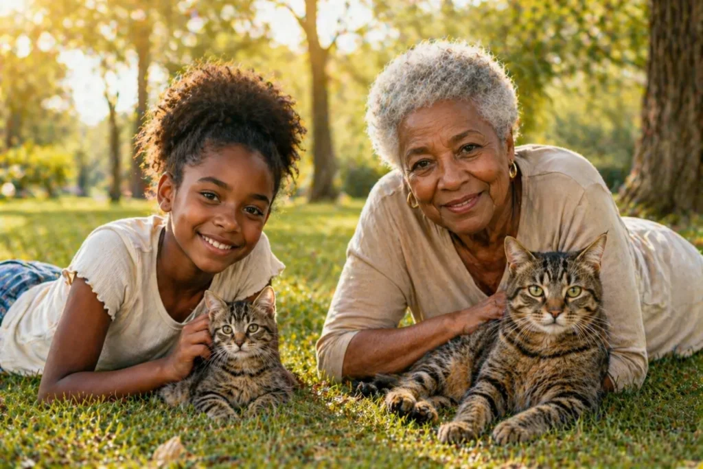 âge chat en humain