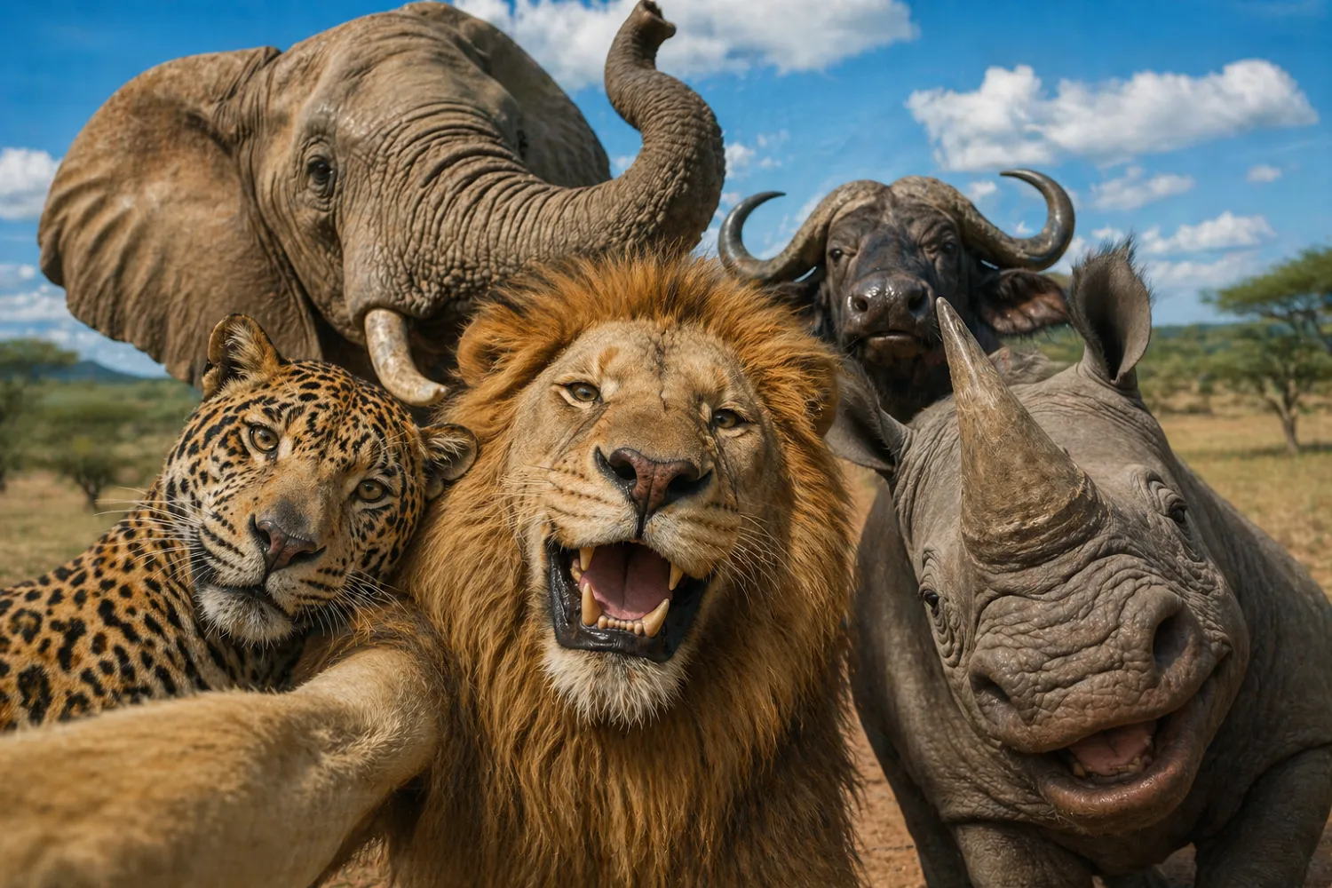 Tout savoir sur les incroyables big five : le guide ultime des voyageurs