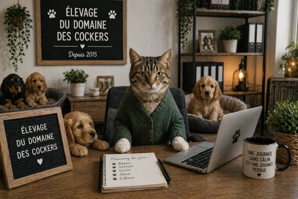 code APE élevage canin