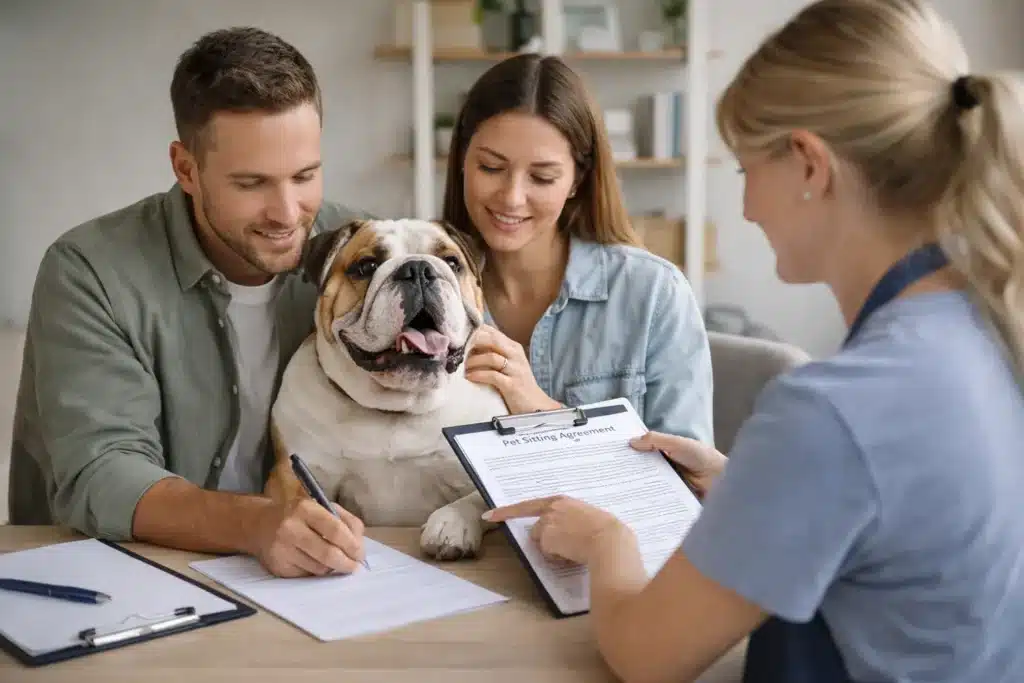 contrat pet sitter