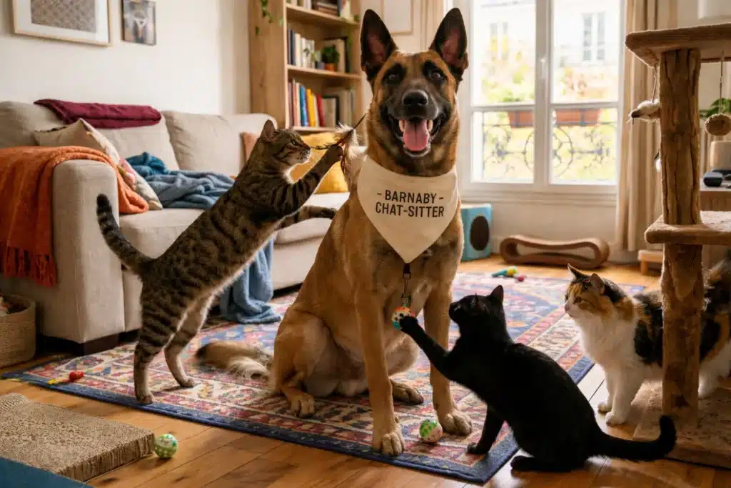 devenir cat sitter