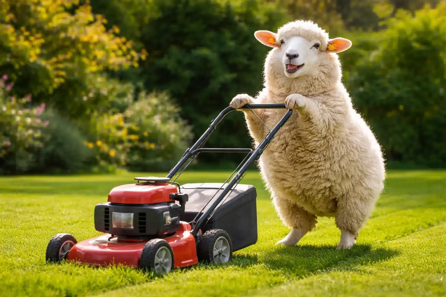Louer un mouton pour tondre la pelouse : une solution révolutionnaire