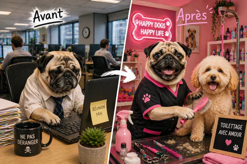 reconversion professionnelle animaux