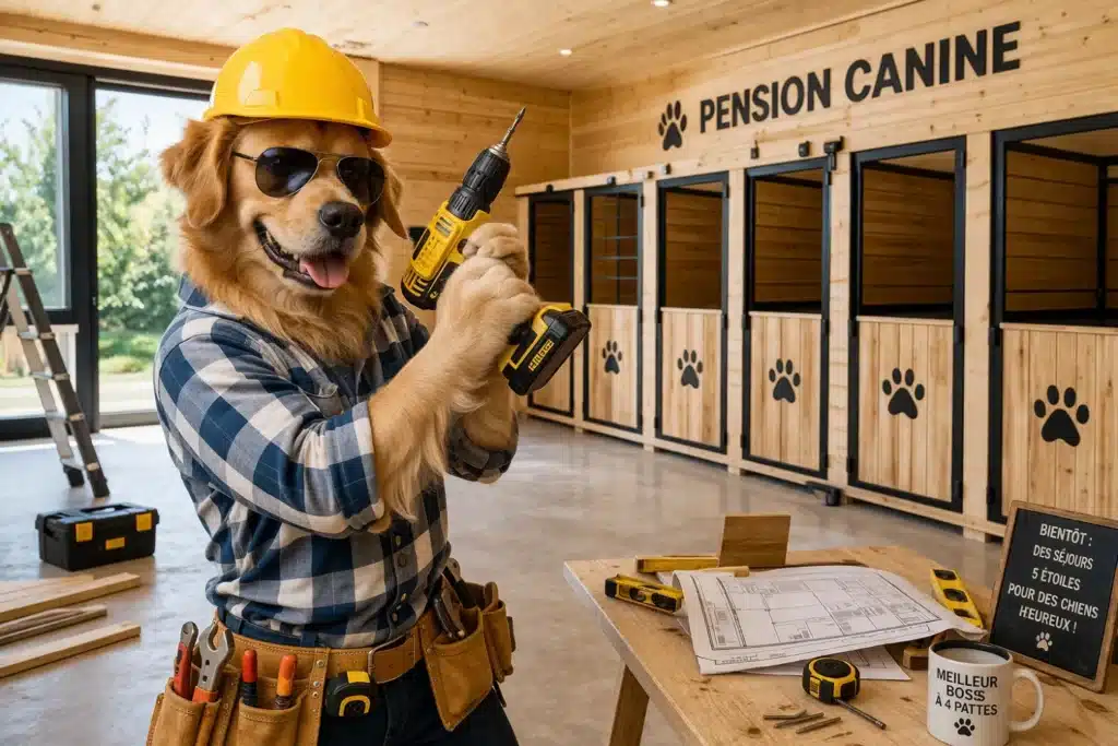 Reprise activité pension canine