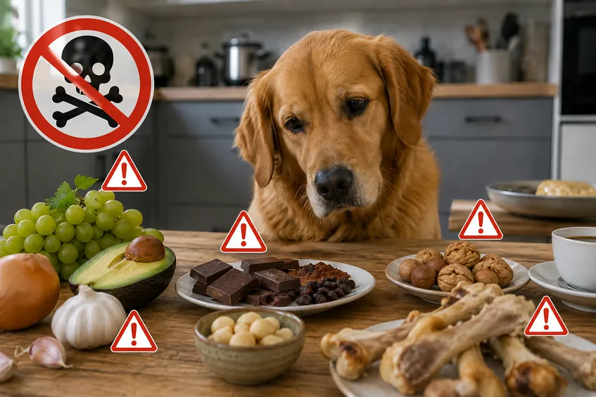 30 aliments dangereux pour le chien : lesquels sont vraiment mortels ?