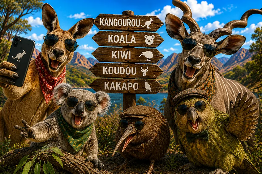 animaux en k