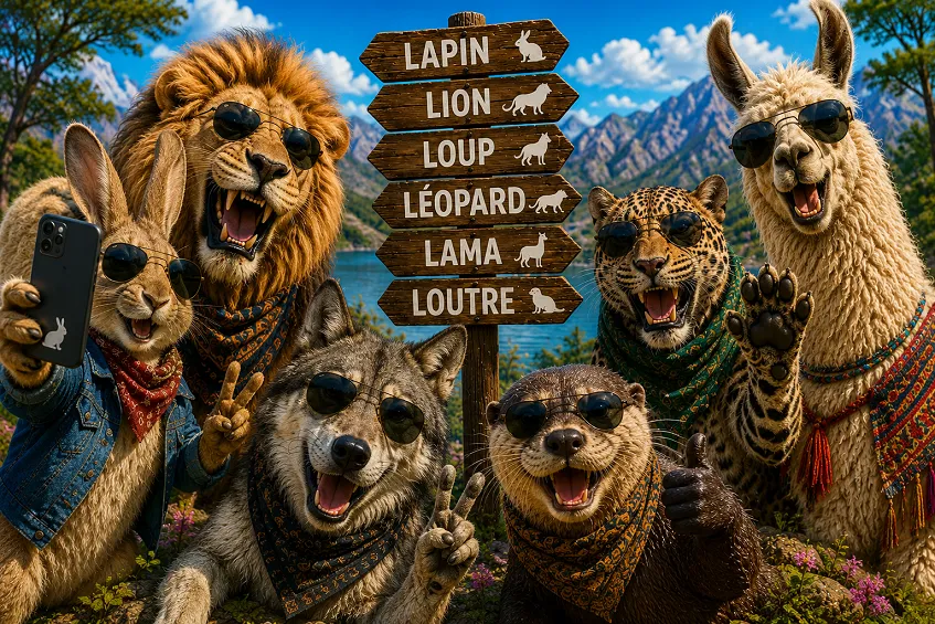 animal en l