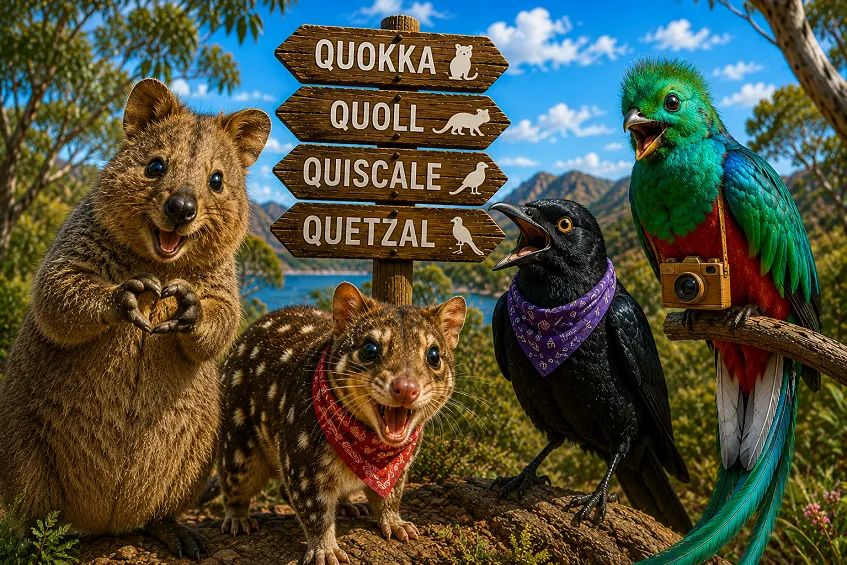 animaux en q