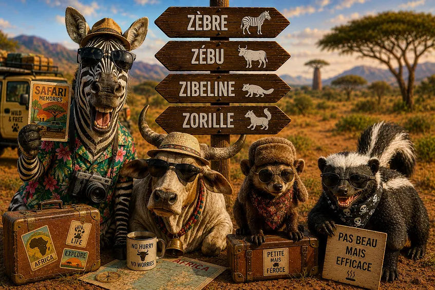 Animal en Z : liste complète des animaux commençant par la lettre Z