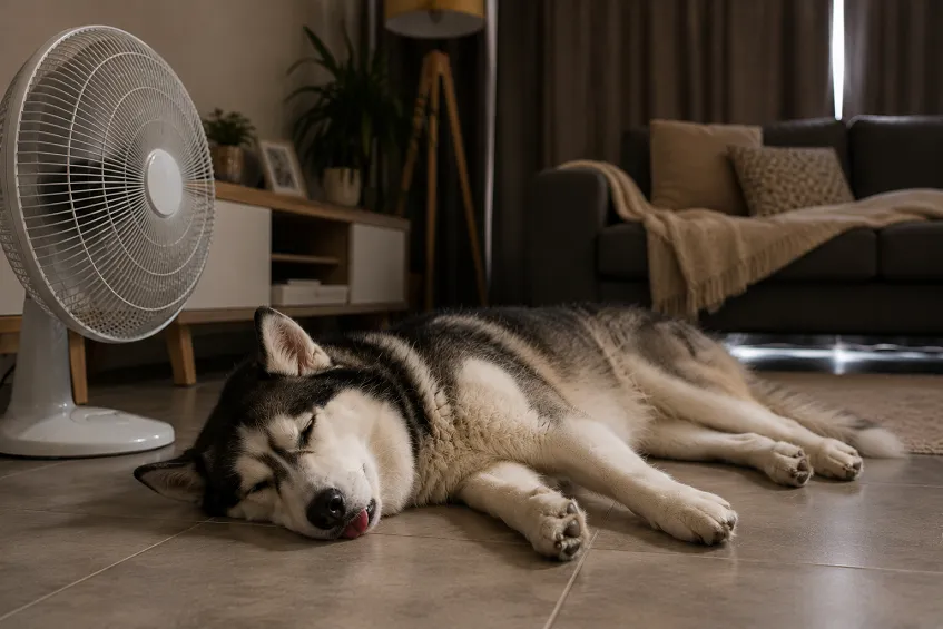 Canicule chien 2026 : que faire pour protéger, rafraîchir, hydrater et sortir ton chien pendant les fortes chaleurs