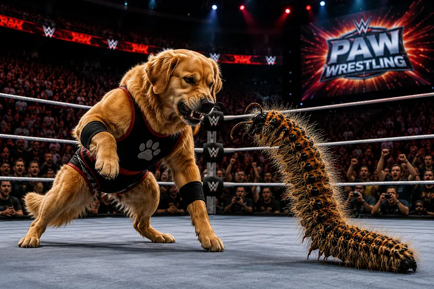 chenille processionnaire chien