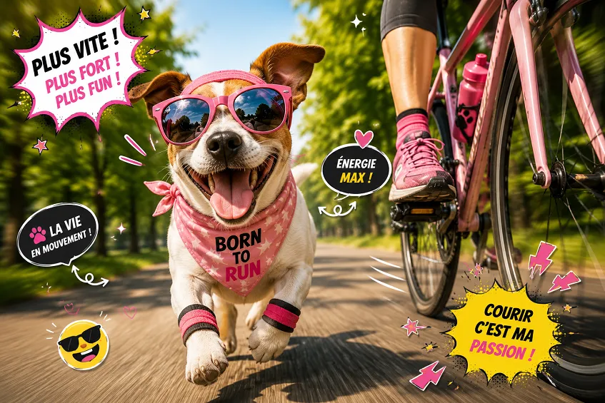 Exposition canine Miromesnil (Dieppe) 2026 : l'incontournable rendez-vous normand 1 chien vélo