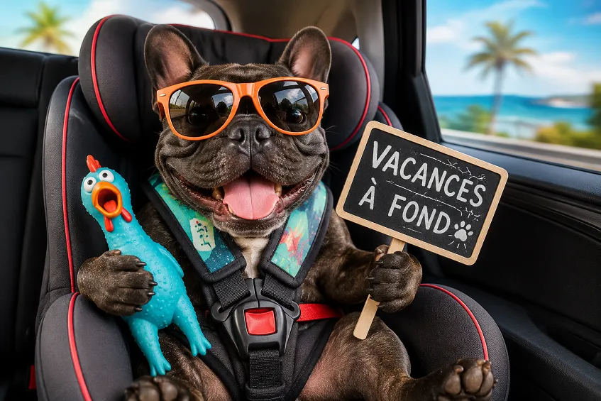 Ce qu'il faut écrire noir sur blanc avant la première garde 3 chien en voiture