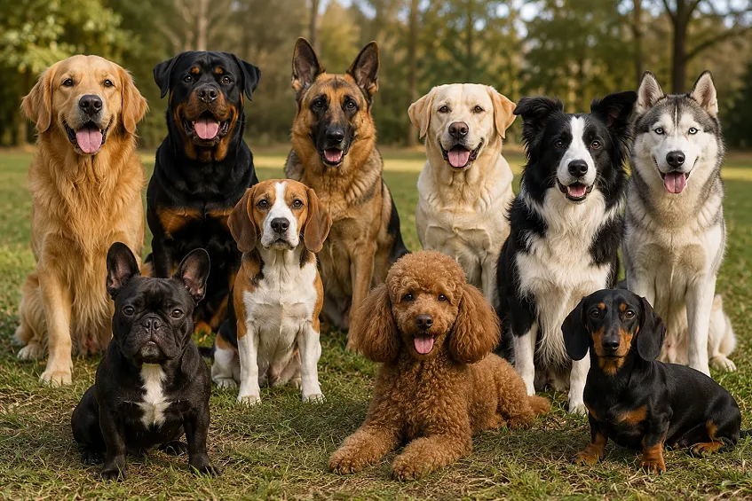 FCI, SCC, AKC : pourquoi le nombre de races de chiens diverge