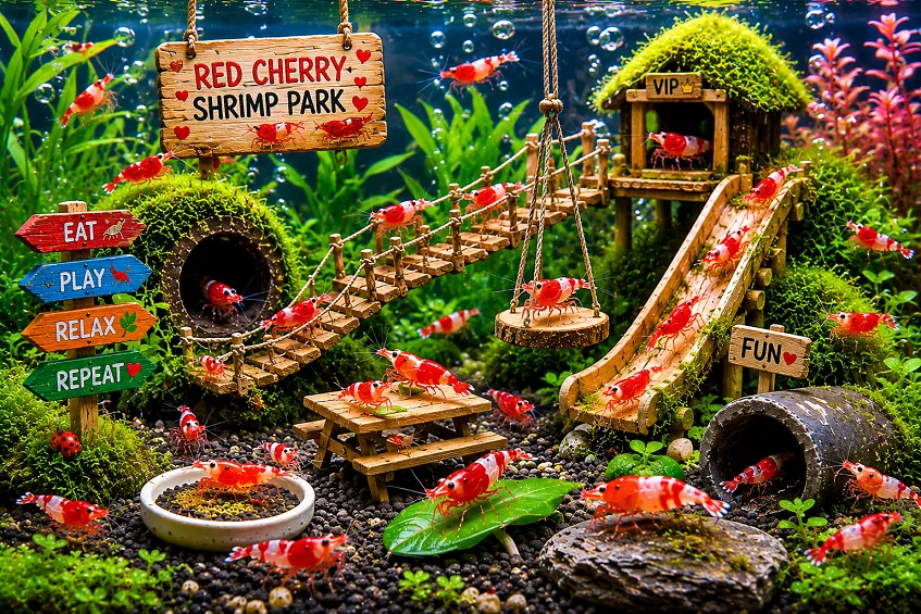 crevette d'aquarium