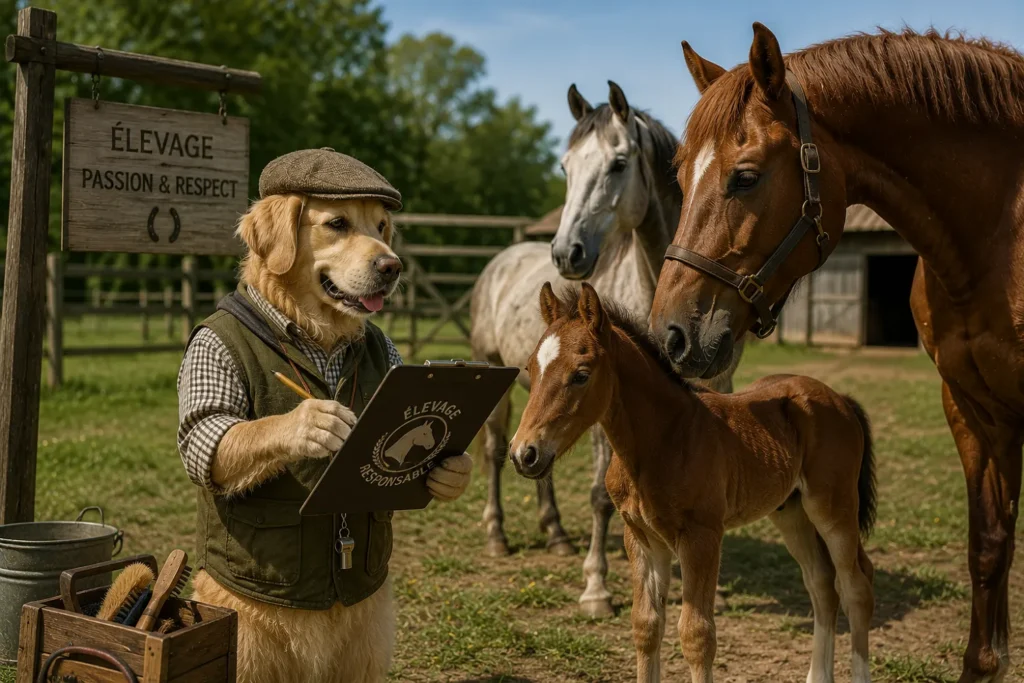Devenir éleveur de chevaux