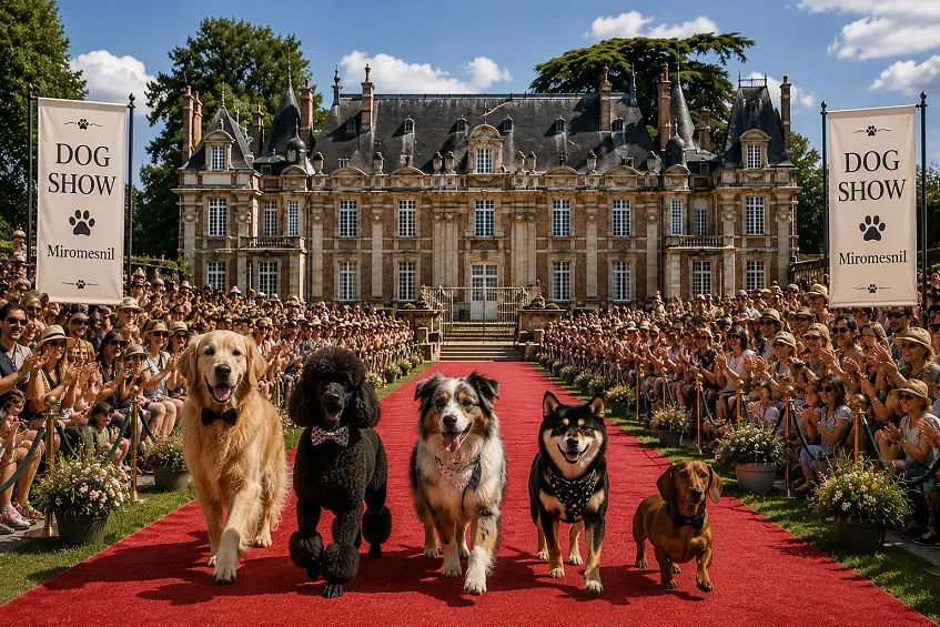 Exposition canine Miromesnil près de Dieppe