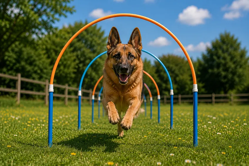 hoopers chien agility