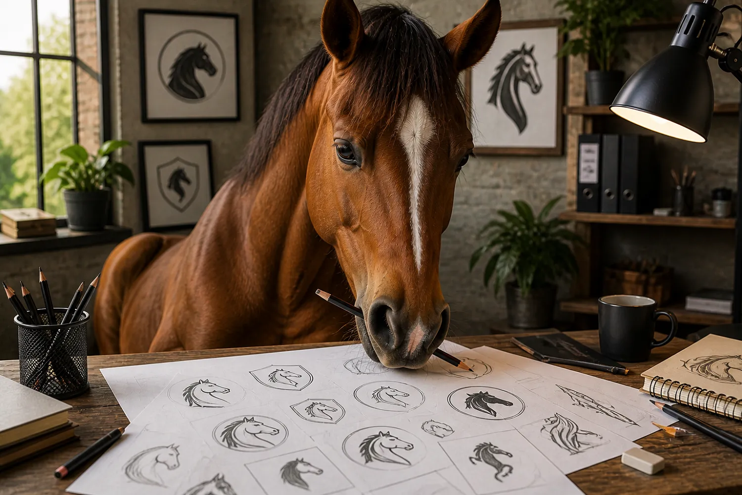 Logo équitation, cheval, équestre : le guide pour ton activité pro