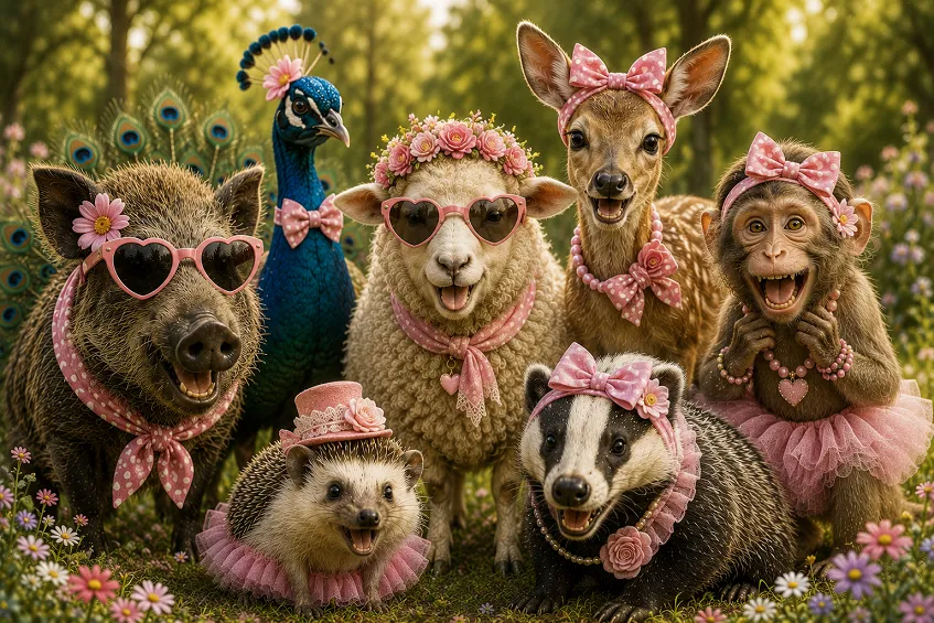 Mâle et femelle des animaux : la liste complète avec le nom de la femelle pour 80 animaux