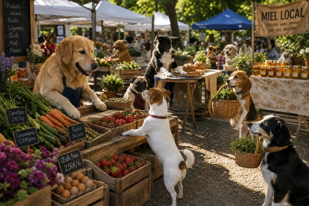 marché des animaux de compagnie