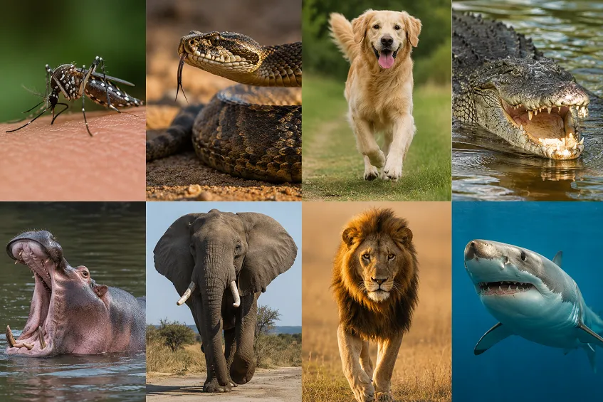 Quel est l'animal le plus dangereux du monde