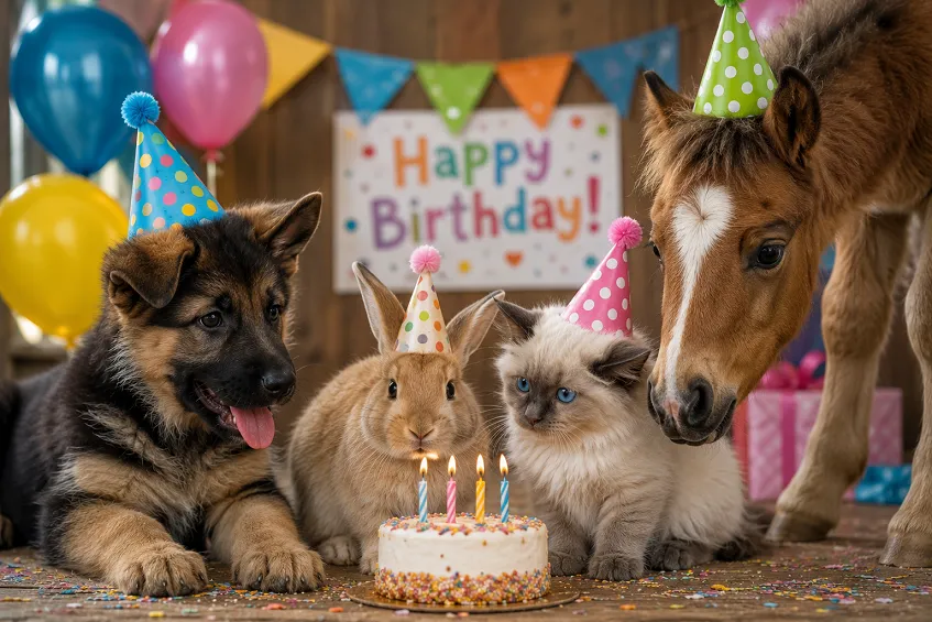 Anniversaire thème animaux