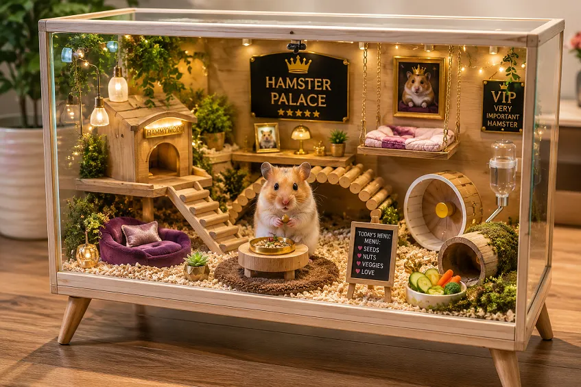 cage hamster
