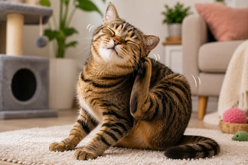chat gratte