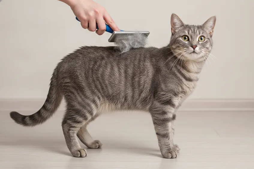 Pourquoi mon chat perd ses poils ?