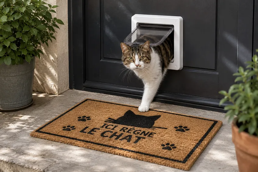 Chatière à puce, connectée ou isolante