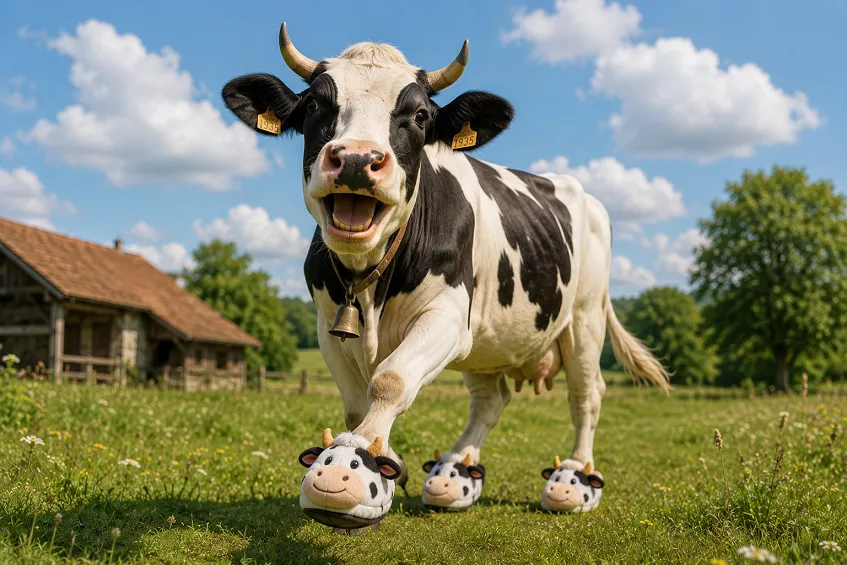Chausson vache : le guide cosy et notre sélection