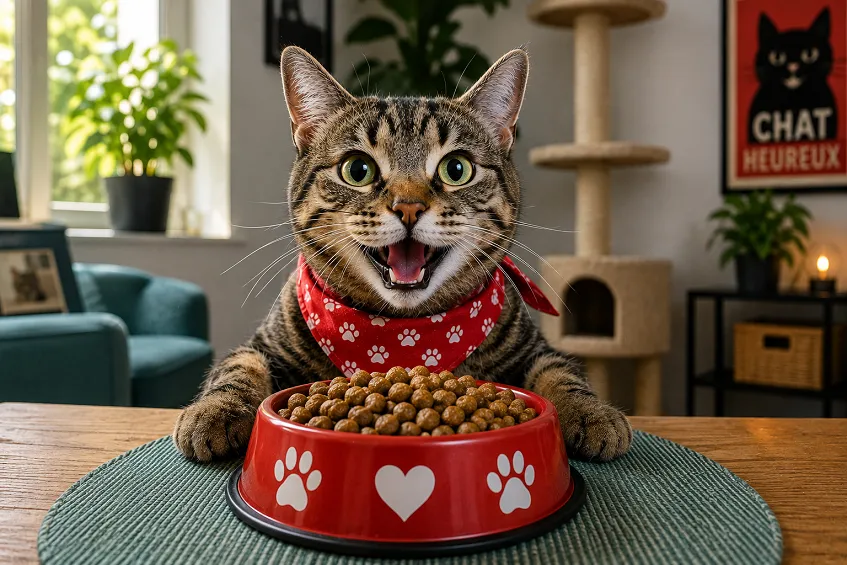 Croquettes sans céréales pour chat : le guide complet