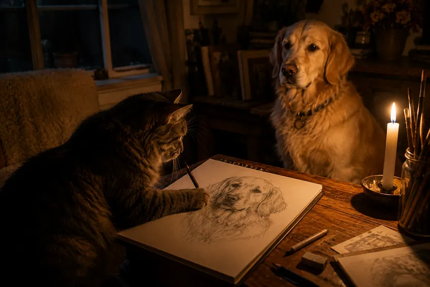 dessiner un chien