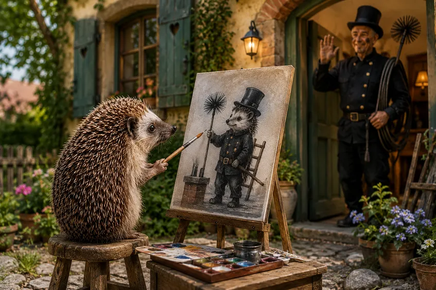 dessiner un hérisson
