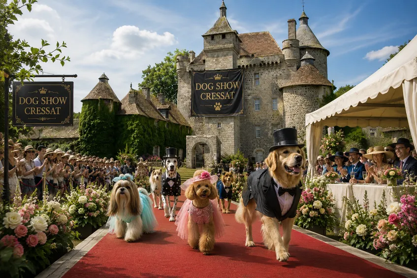 Exposition canine Cressat 2026 : attribution du C.A.C.S.