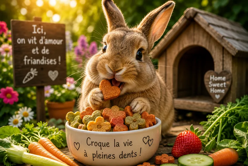 Friandise pour lapin : bien la choisir pour sa santé