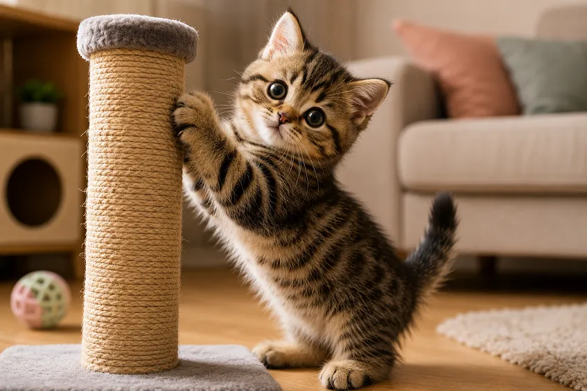 Griffoir pour chat : bien le choisir pour protéger tes meubles