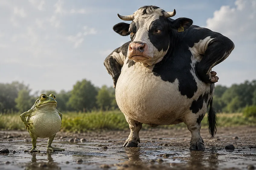 La Grenouille et le Bœuf : texte, morale et analyse de la fable