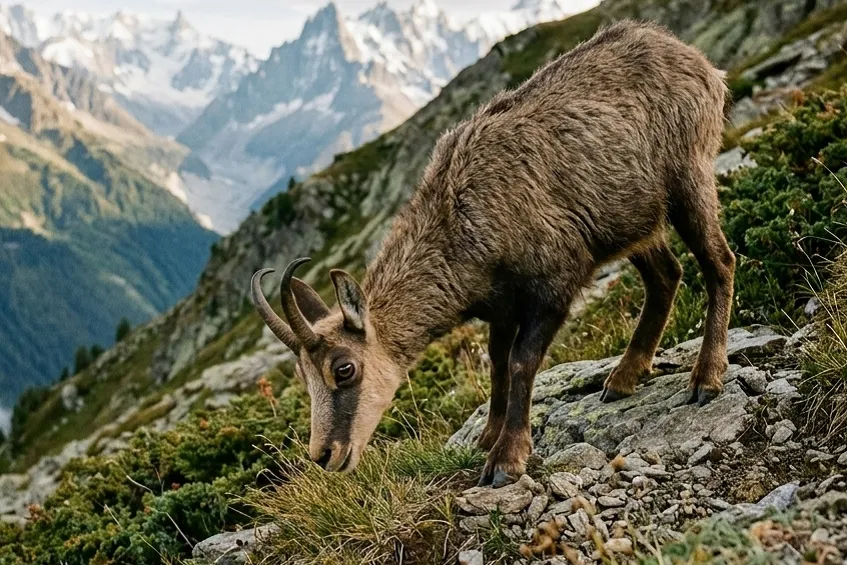 Le dahu, l'animal légendaire des montagnes