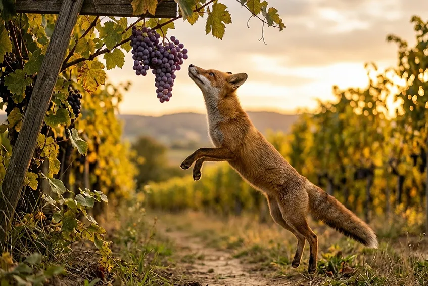 Le Renard et les Raisins (La Fontaine) : texte, morale et analyse