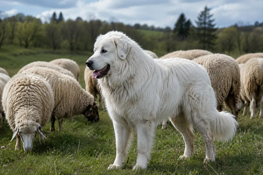 Patou : le chien de Montagne des Pyrénées, gardien des troupeaux
