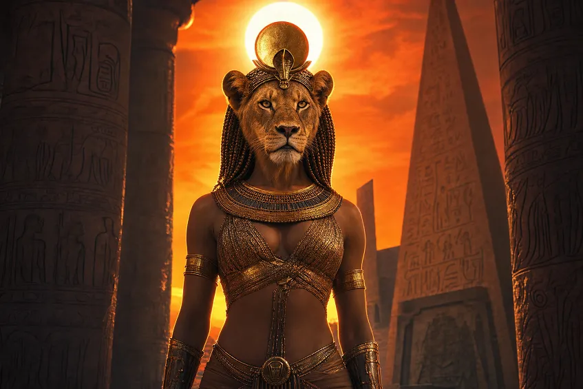Sekhmet : la déesse lionne de la guerre et de la guérison